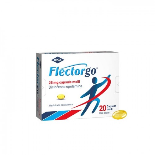 Flectorgo 25 mg 20 Capsule