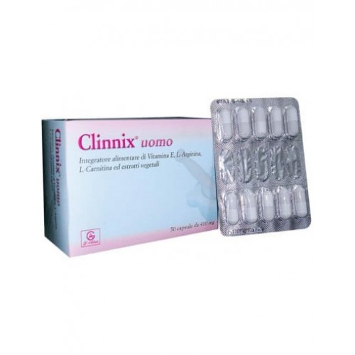 Clinderm Uomo Vitamina E 50 Capsule