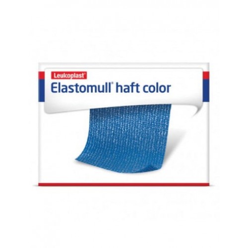 Benda Elastica Autoadesiva Elastomull Haft Blu 8x400 Cm