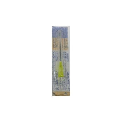 AGO 20g n.1 NIPRO 100pz Giallo AGO 20g n.1 NIPRO 100pz Giallo