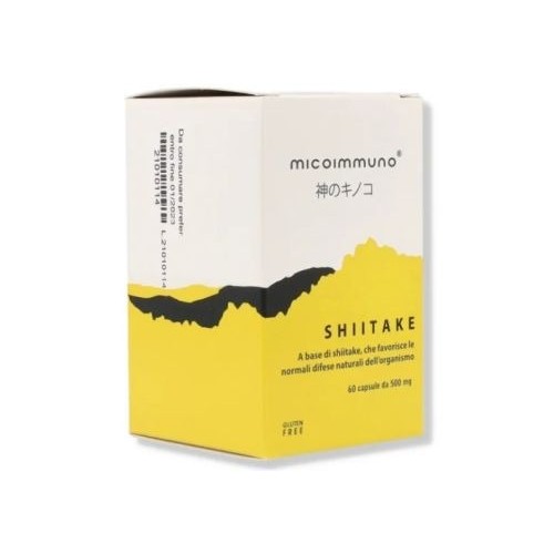 Shiitake micoimmuno integratore per le difese dell'organismo 60 capsule Shiitake micoimmuno integratore per le difese dell'organismo 60 capsule