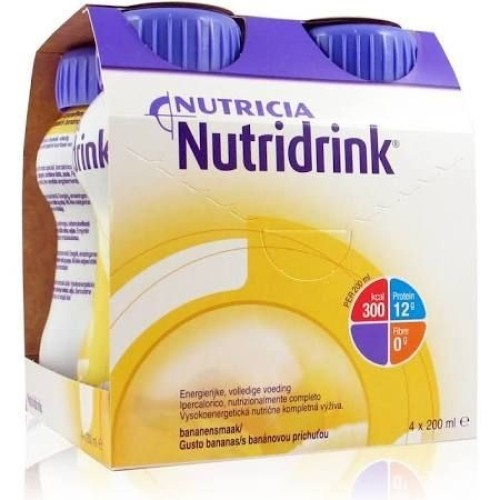 Nutridrink Banana 4x200ml