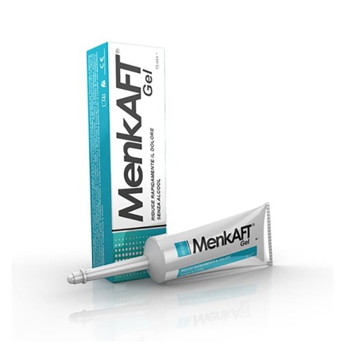 Menkaft Gel Cicatrizzante Per Microlesioni Della Bocca 15 ml