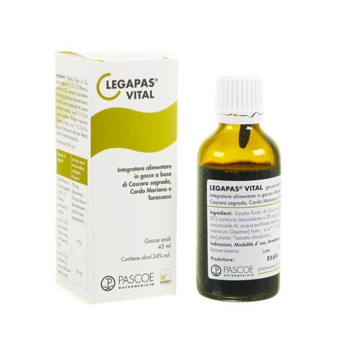 Legapas Vital Gocce Integratore Depurativo 45Ml Legapas Vital Gocce Integratore Depurativo 45Ml