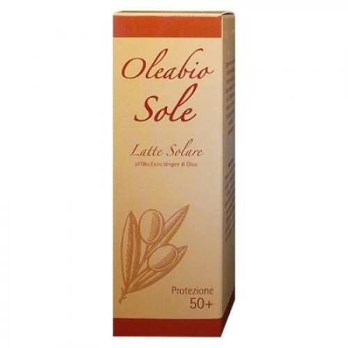 Oleabio Sole Latte SPF50+ 50ml - Protezione Solare Alta per Pelle Sensibile