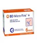 BD Micro-Fine + 0,25mm (31G) x 6mm 100 Pezzi