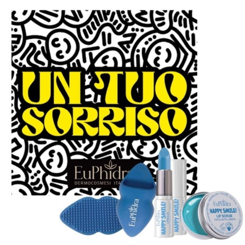 Euphidra Un tuo Sorriso Cofanetto con Lip Scrub + Lip Brush + Balsamo Nutriente Euphidra Un tuo Sorriso Cofanetto con Lip Scrub + Lip Brush + Balsamo Nutriente