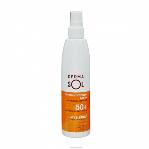 Latte Solare Spray Protezione Molto Alta Dermasol 200 Ml