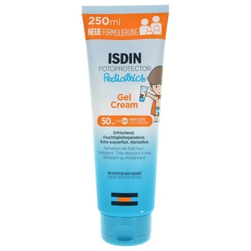 Isdin Fotoprotector Gel Cream Pediatrico Spf 50+ Protezione Solare per Bambini 250 ml