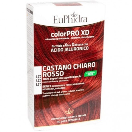 Euphidra Colorpro Xd 566 Tonalità Castano Chiaro Rosso Sangria