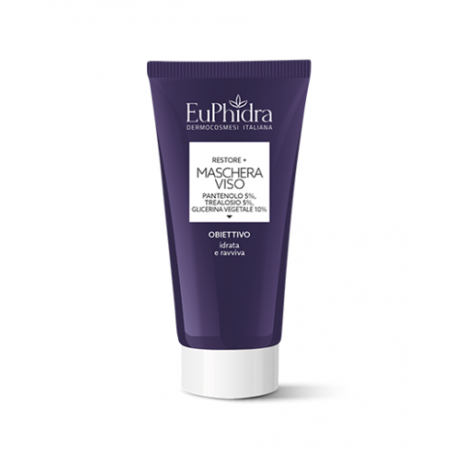 Euphidra Maschera Viso Restore+ Idrata E Ravviva