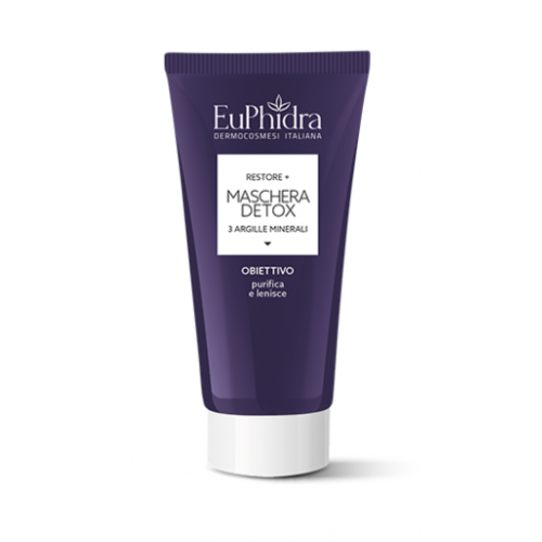 Euphidra Maschera Detox Restore+ Purifica E Lenisce