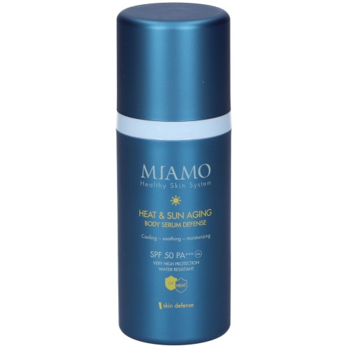 Miamo Heat&Sun Aging Body Serum Defence SPF50+ - Siero solare per il corpo con protezione solare molto alta - 100 ml