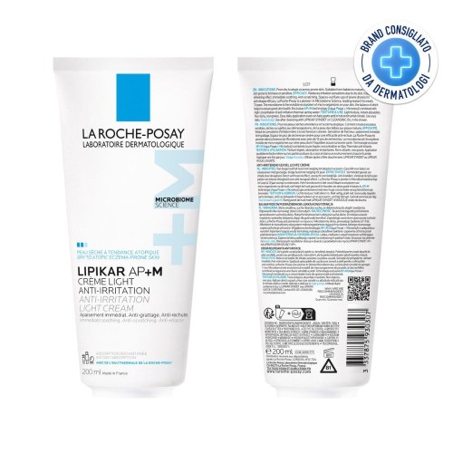 La Roche-Posay Lipikar AP+M Balsamo Leggero Anti-Irritazioni, 200ml La Roche-Posay Lipikar AP+M Balsamo Leggero Anti-Irritazioni, 200ml