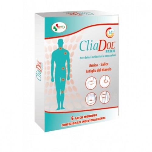 Cliadol Patch Cerotti per Dolori Articolari e Muscolari 5 pezzi