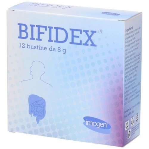  Bifidex 12 Bustine - Integratore A Base Di Fermenti Lattici