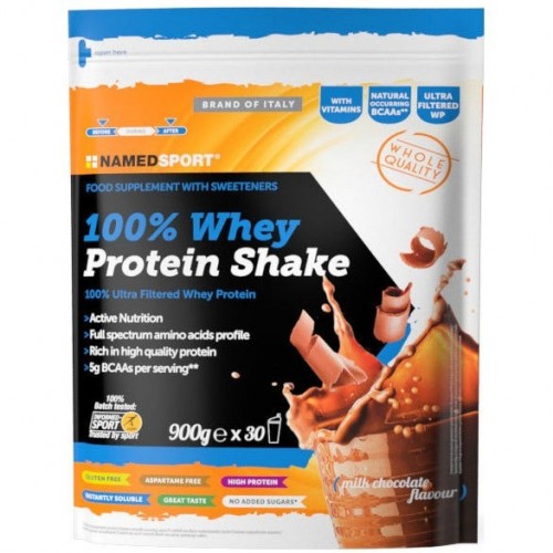 Named Soprt 100% Whey Protein Shake Milk Chocolate 900g