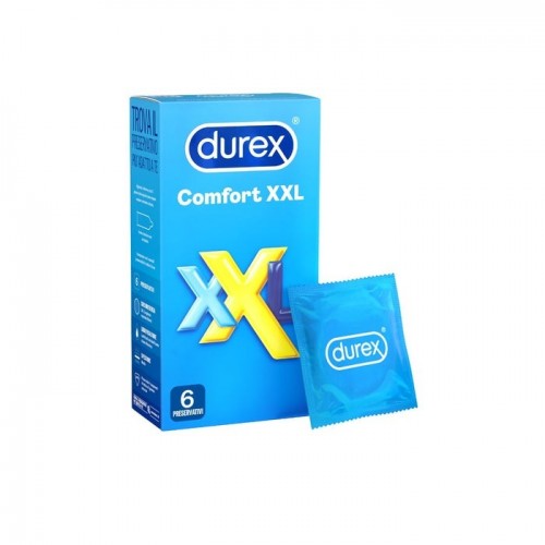 Durex Comfort XXL Profilattico 6 Pezzi