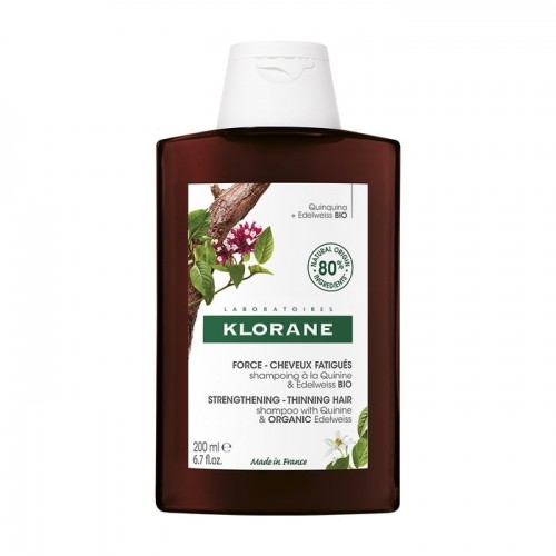 Klorane Shampoo alla Chinina E Stella Alpina Bio Caduta Capelli 200ml