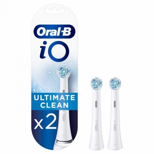 Oral B Testine Di Ricambio Io Ultimate Clean Bianche 2 Pezzi