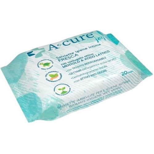 A+CURE 20 Salviettina Igiene Intima Fresca