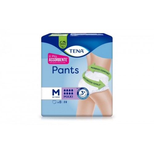 Pannolone A Mutandina Tena Pants Maxi M 8 Pezzi