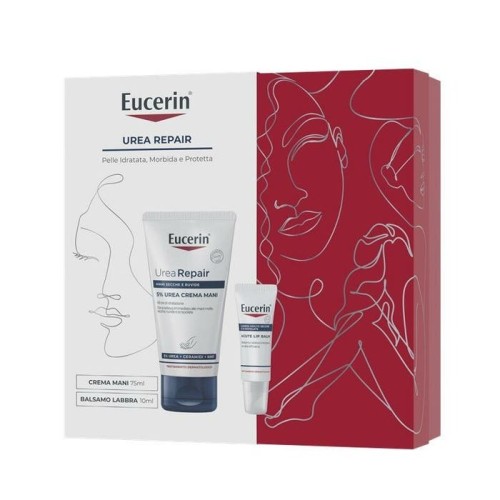 Eucerin Cofanetto Urearepair Crema Mani 75ml + Balsamo Labbra 10ml Eucerin Cofanetto Urearepair Crema Mani 75ml + Balsamo Labbra 10ml