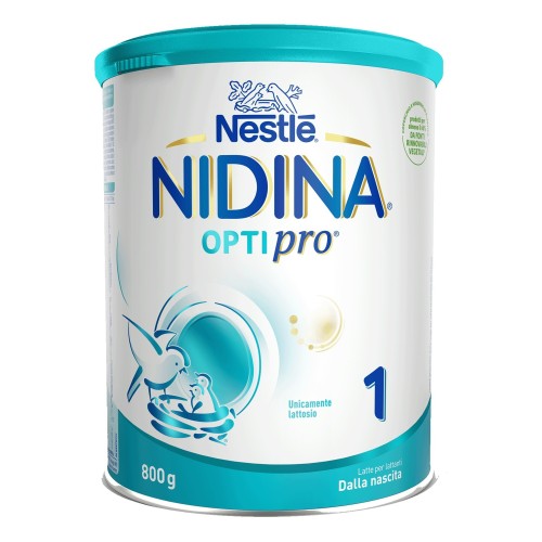 Nestlè Nidina Optipro 1 Latte Dalla Nascita Al Sesto Mese Polvere 800 Grammi