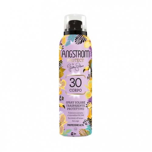 Angstrom Spray Solare Trasparente Corpo SPF 30 Protettivo Limited Edition 200 ml