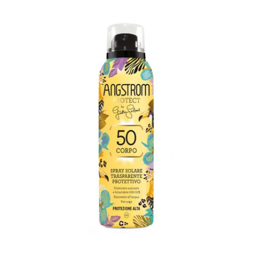 Angstrom Spray Solare Trasparente Corpo SPF 50 Protettivo Limited Edition 200 ml