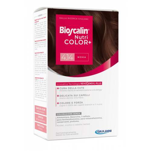 Bioscalin Nutri Color Plus 4.14 Moka Trattamento Colorante