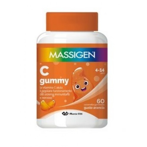 Massigen Vitamina C Gummy (4-14 Anni) 60 Caramelle Gommose