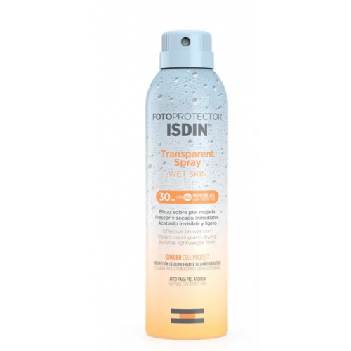 Isdin Fotoprotector Transparent Spray Corpo Wet Skin SPF30 250ml