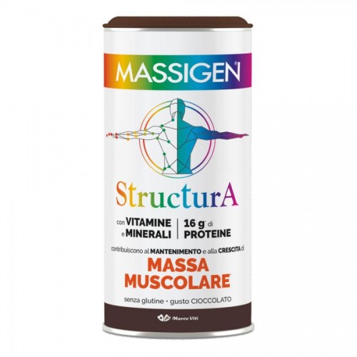 Massigen Structura Cioccolato Massa Muscolare 252 g