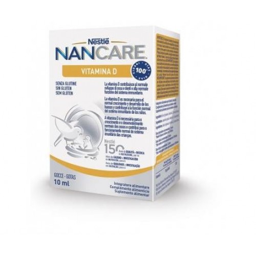 Nancare Vitamina D Gocce 10ml