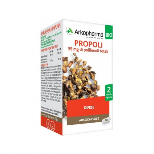 ARKOCAPSULE Propoli Bio 40 Cps