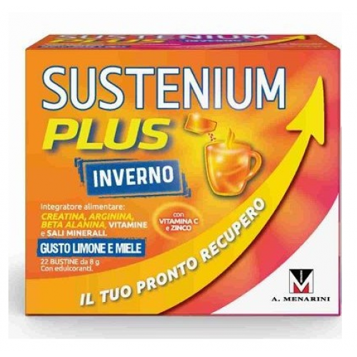 Sustenium Plus Inverno 22 Bustine  energizzante che sostiene l'organismo in caso di debolezza