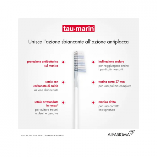 Taumarin Spazzolino Professional White Con Antibatterico