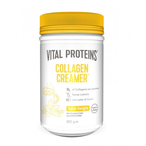 Vital Proteins Crema Collagene in Polvere Latte di Cocco e Vaniglia 293gr