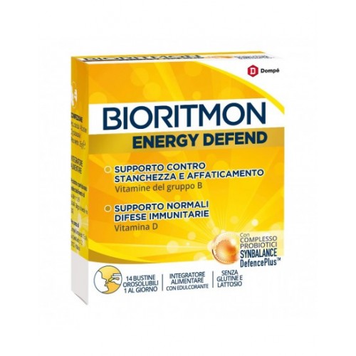 BIORITMON Energy Defend 14Bust Supporto contro stanchezza e affaticamento