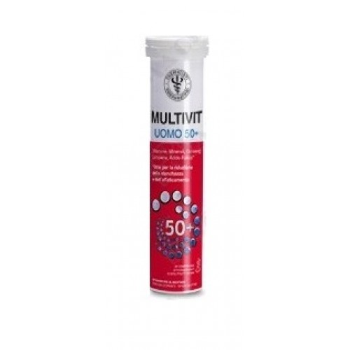 MULTIVIT UOMO 50+ 20 COMPRESSE EFFERVESCENTI