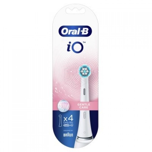 Oral-B IO Gentle Care Testine Di Ricambio Bianche 4 Pezzi
