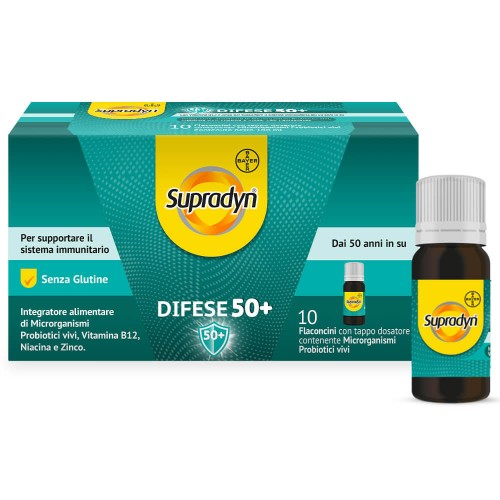 Supradyn Difese Adulti 50+ 10 flaconcini