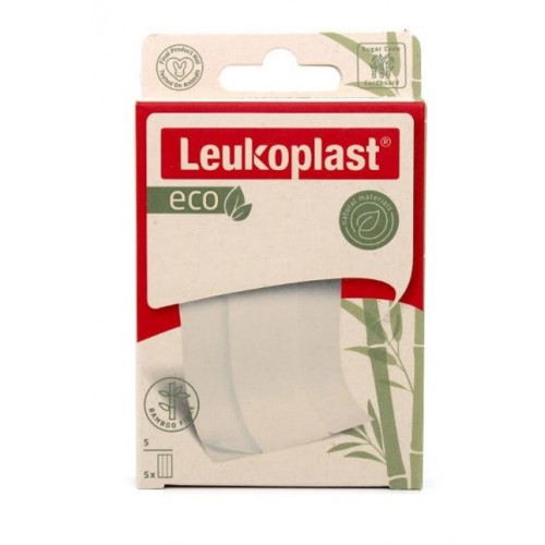 LEUKOPLAST ECO - STRIP DELICATO, 5 STRISCE PRETAGLIATE