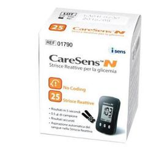 CareSens N Strisce Misurazione Glicemia 25 Pezzi