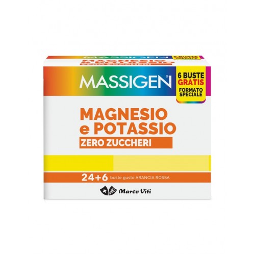 MASSIGEN MAGNESIO E POTASSIO ZERO ZUCCHERI 24+6bust