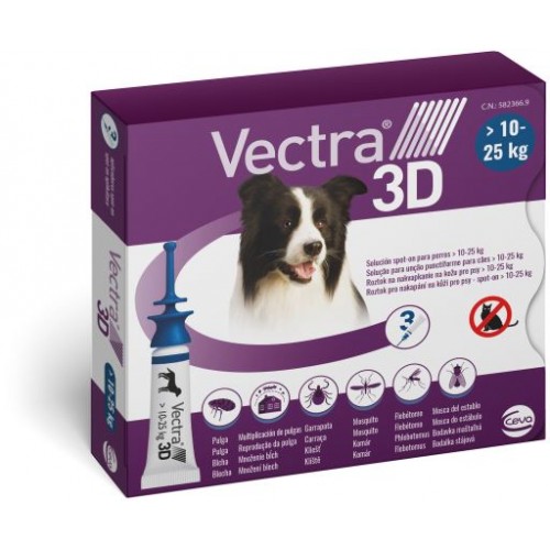 VECTRA 3D Spoton 3P.10-25KgBLU