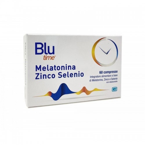 BLU TIME Melatonina Zinco e Selenio  60 compresse