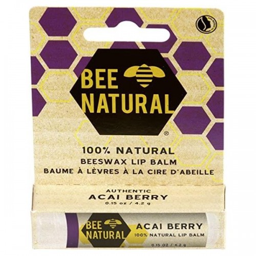 Bee Natural Lip Balm Acai Berr