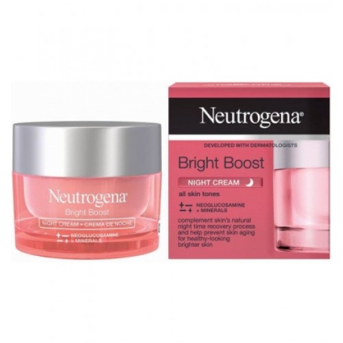 Neutrogena Bright Boost Crema-Gel Antietà Notte Viso 50ml